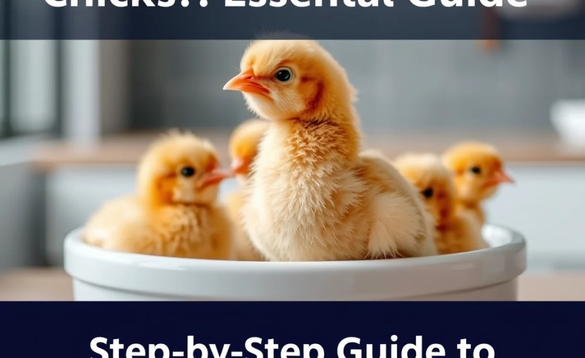Step-by-Step Guide to Bathing Chicks