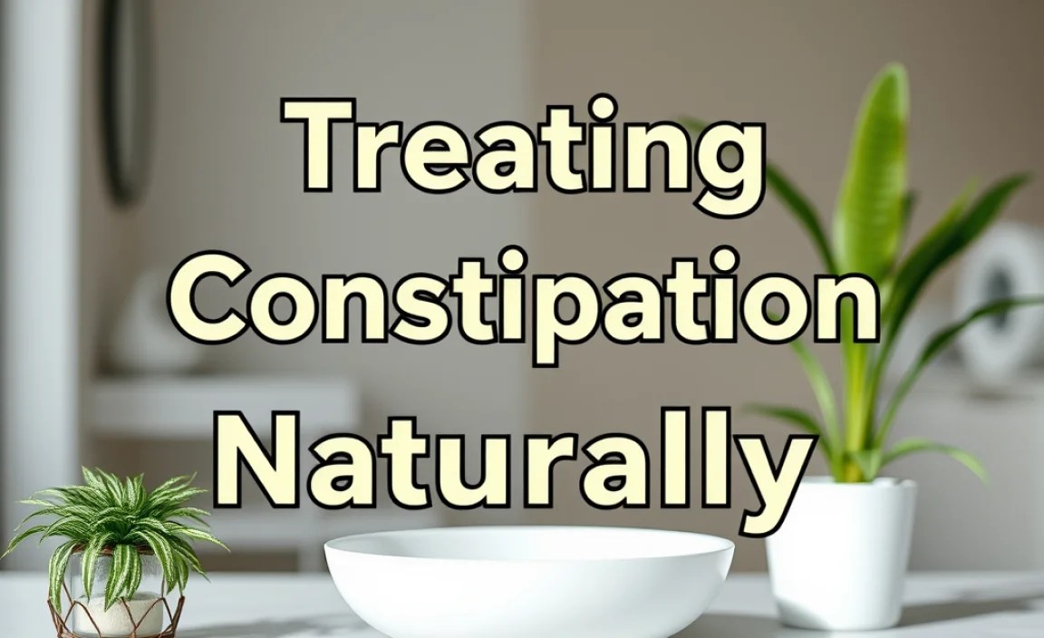 Treating Constipation Naturally