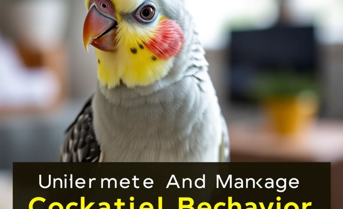 Understanding And Managing Cockatiel Behavior Effectively