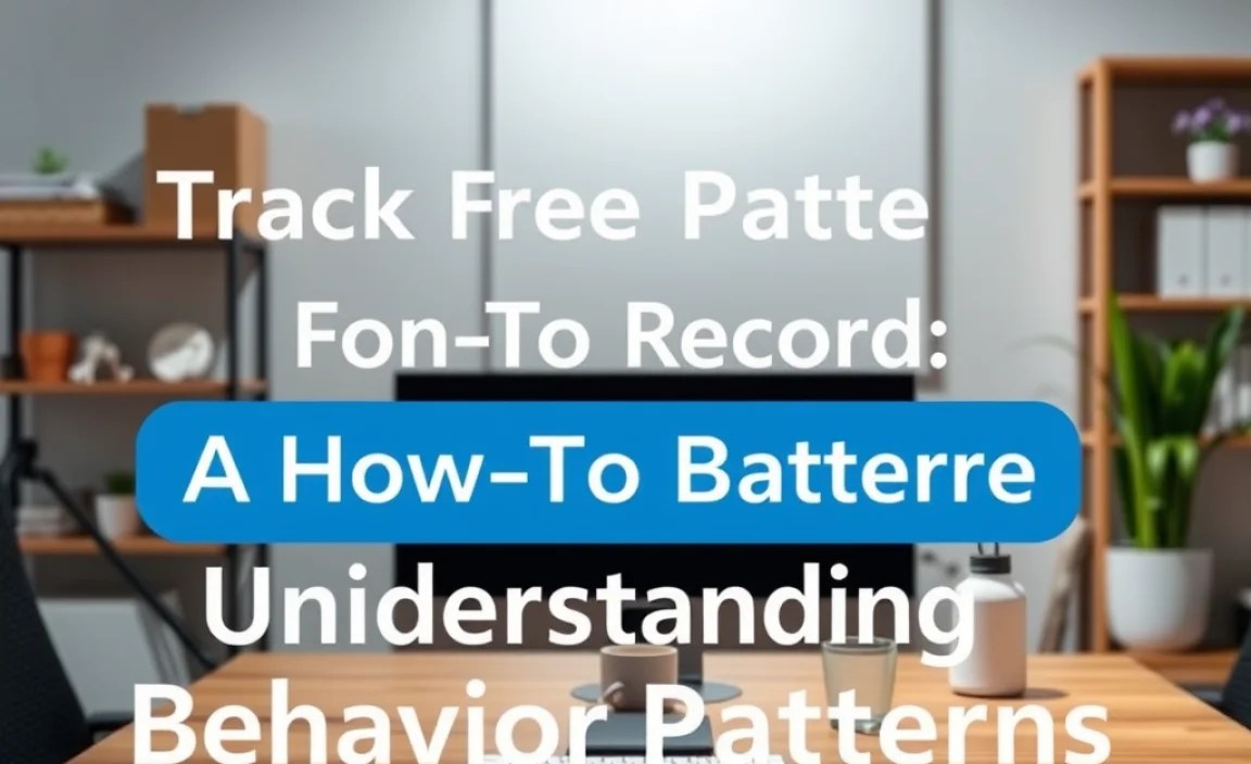 Understanding Behavior Patterns