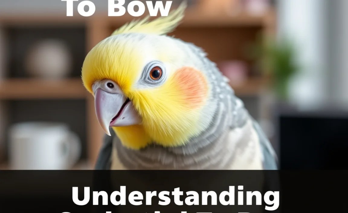 Understanding Cockatiel Behavior