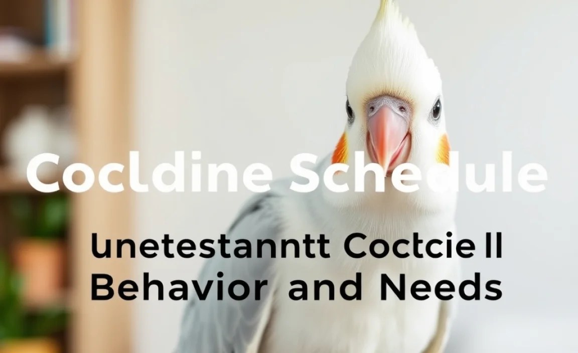 Understanding Cockatiel Behavior and Needs