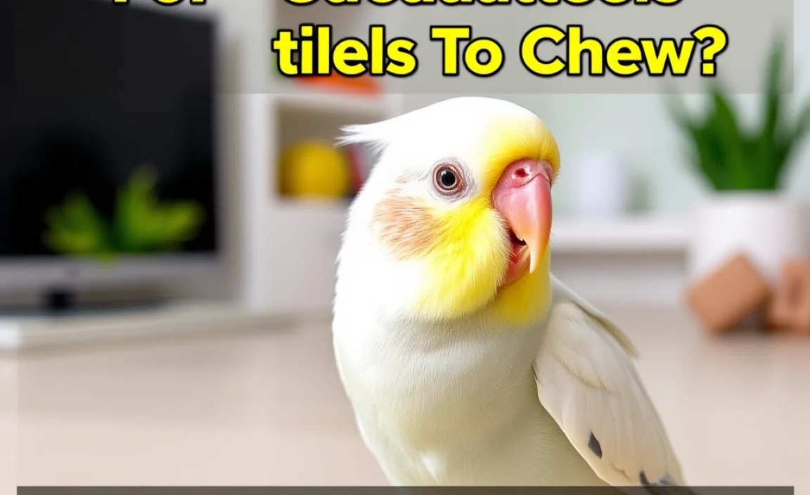 Understanding Cockatiel Chewing Behavior