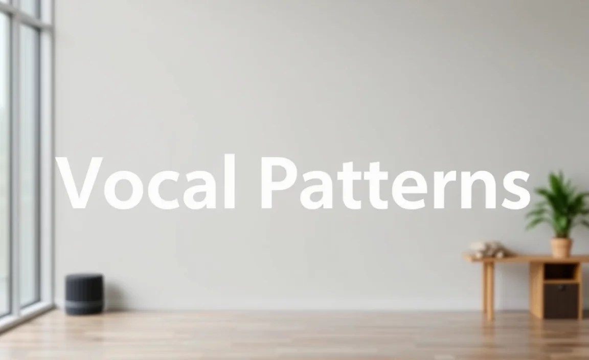 Understanding Vocal Patterns