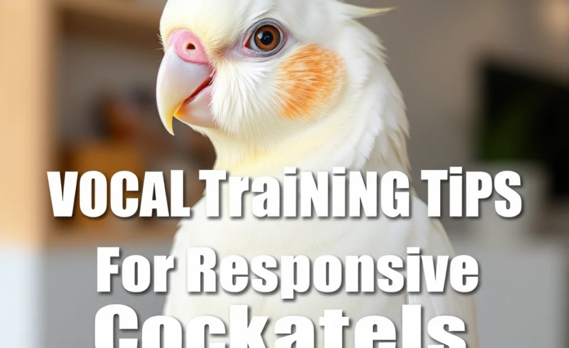 Vocal Training Tips For Responsive Cockatiels