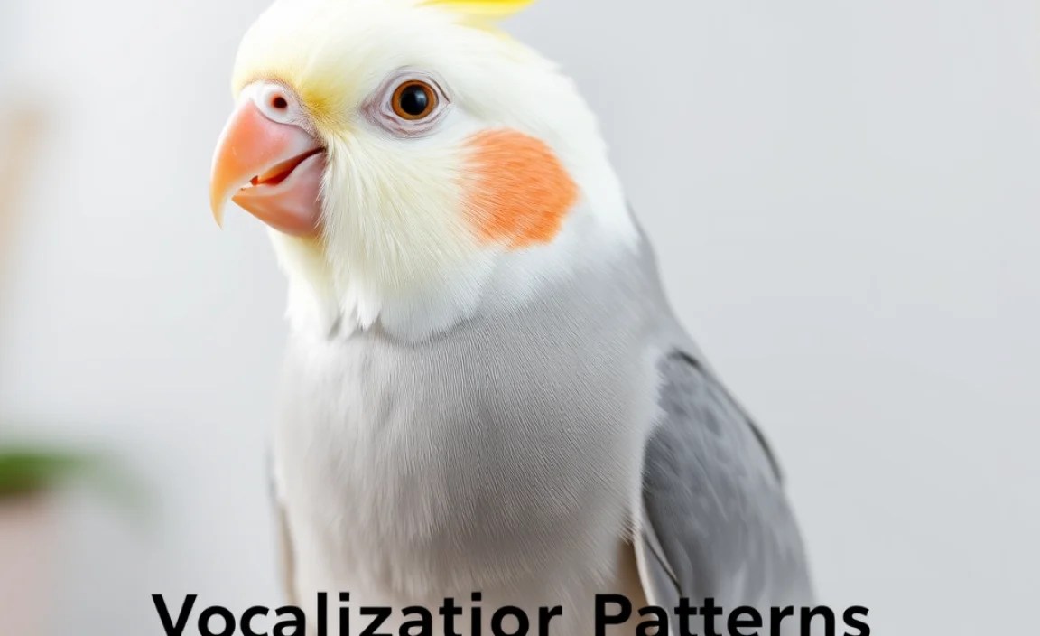 Vocalization Patterns in Cockatiels