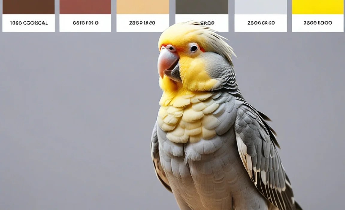Common Cockatiel Color Mutations