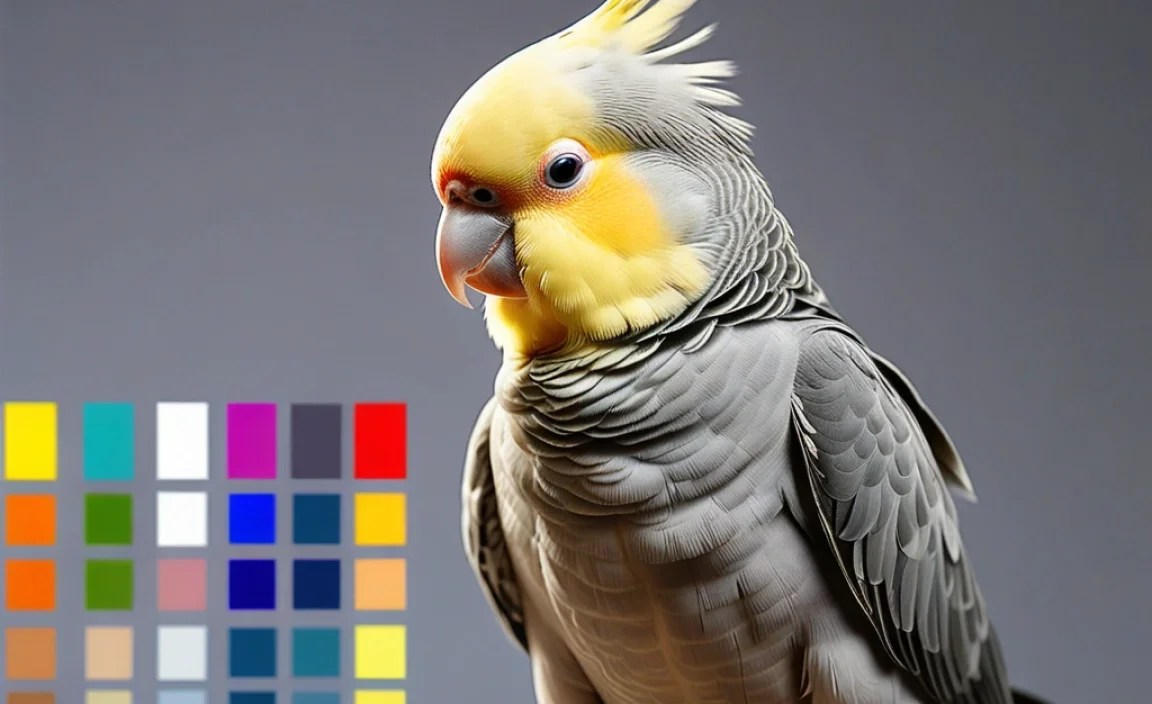 Intermediate Cockatiel Color Mutations