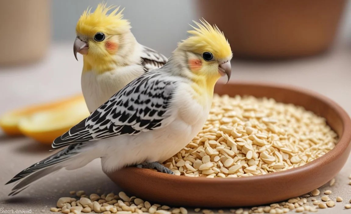 Preparing Oats for Cockatiels