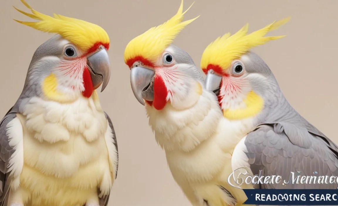 Cockatiel Mating Signs: Decoding Body Language