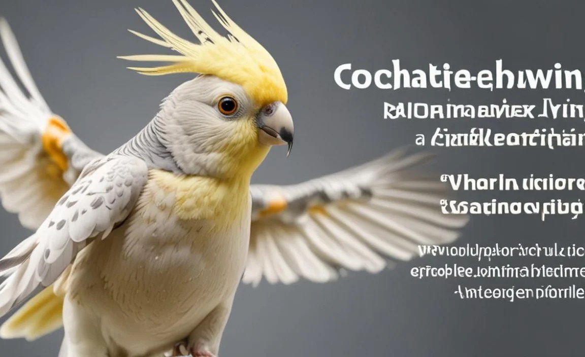 Cockatiel Wing Flapping Behavior Meaning