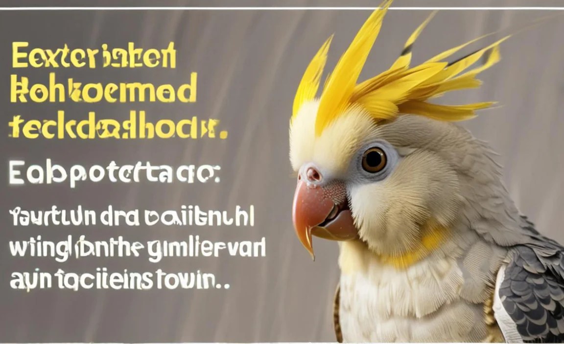 Correct Unwanted Cockatiel Behavior: Expert Tips