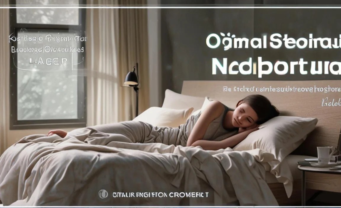 Optimal Sleeping Posture: Key Tips For Restful Nights