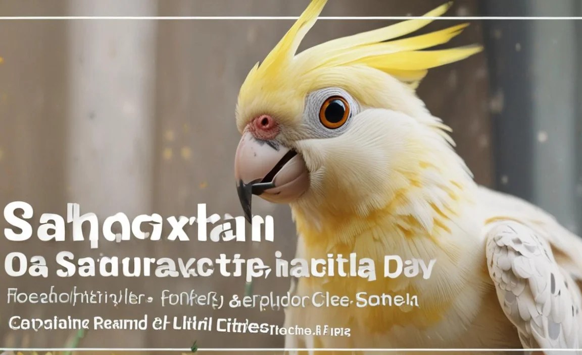 Sample Cockatiel Care Day Plan: Expert Tips