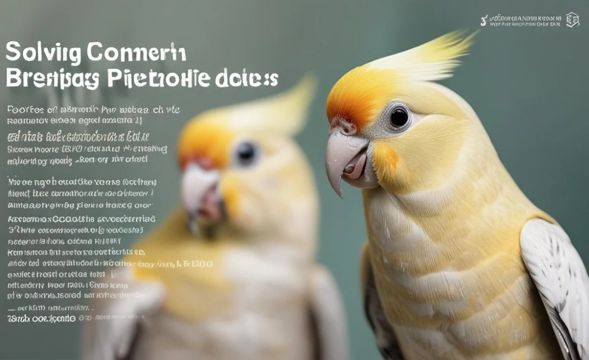 Solving Common Breeding Problems In Cockatiels