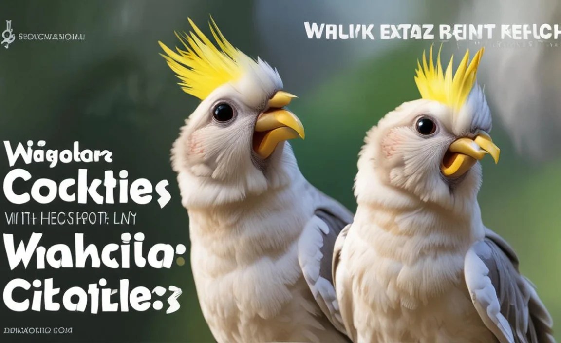 Why Do Cockatiels Vocalize When They Fly?