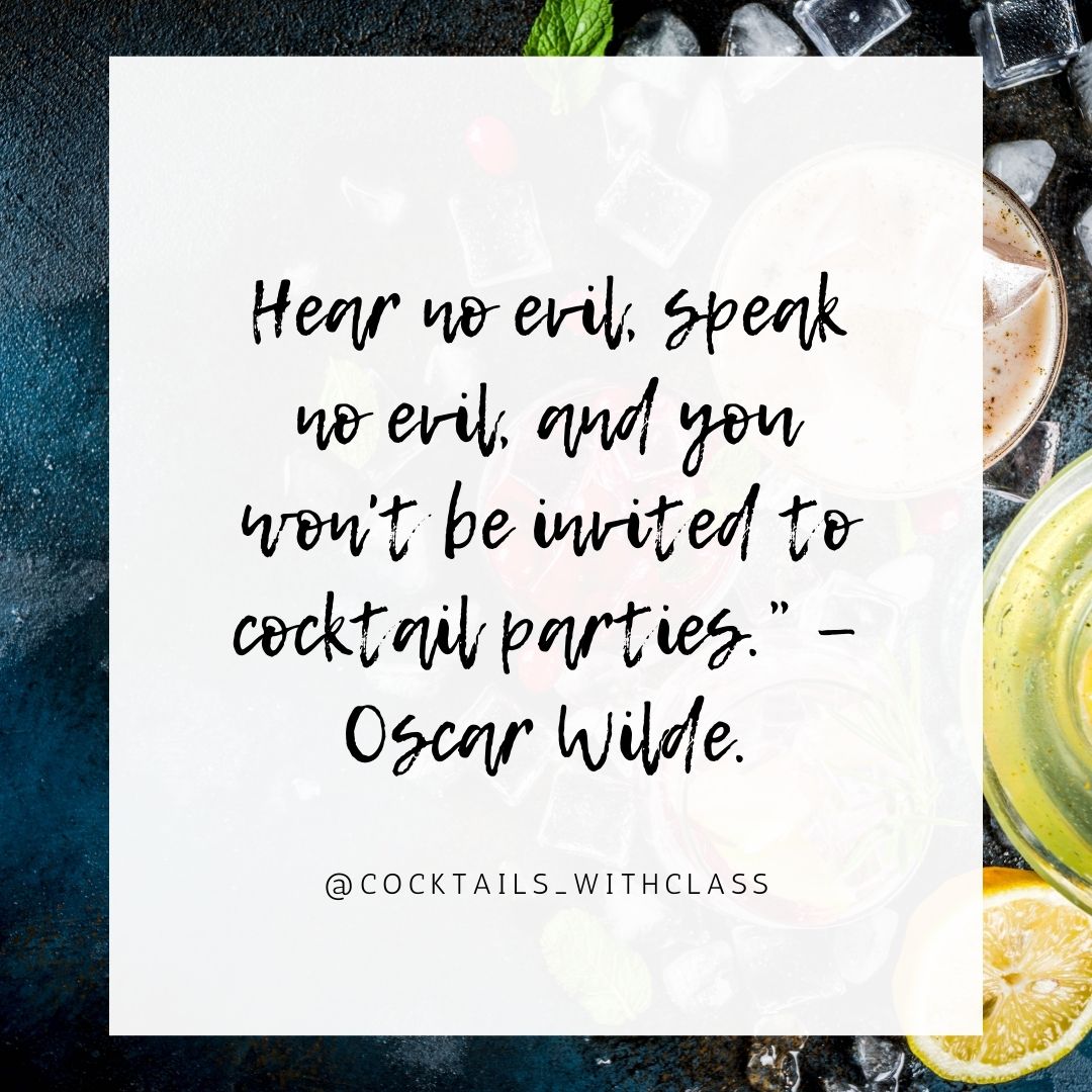 50 Awesome Cocktail Quotes