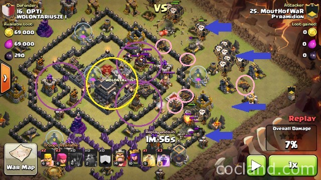 TH9 Clan War Strategy Guide Episode One Clash of Clans Land