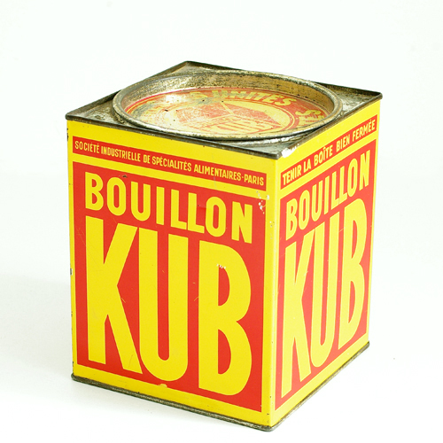 Boîte ancienne "Bouillon Kub"