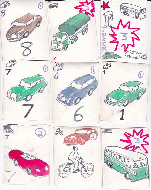 Coco Car Cards Game Fun game for the whole family