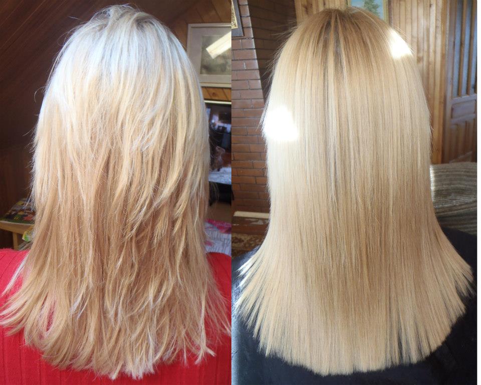 Brazilian hair straightening Cocochoco