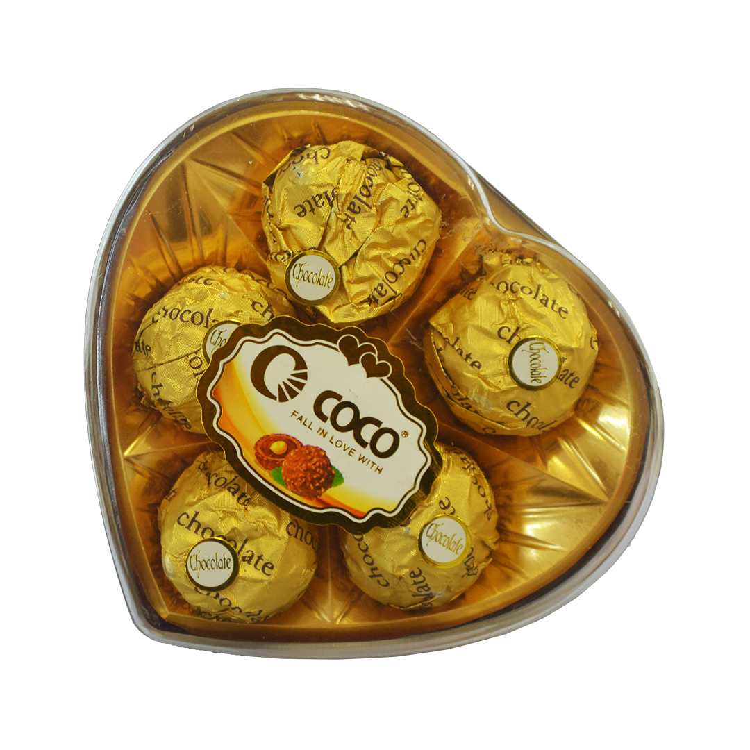 COCO MANISA CHOCOLATE HEART (5 pcs) Coco Food