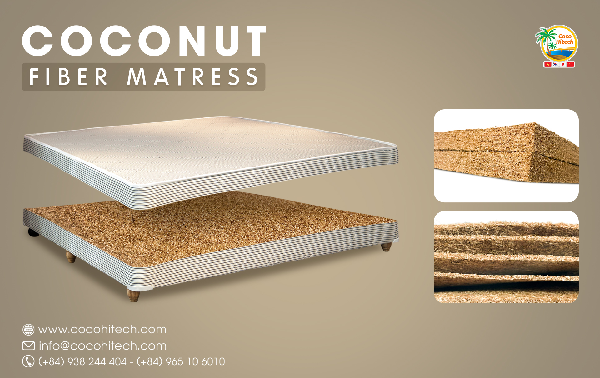 COCONUT FIBER MATTRESS PRODUCTION COCO HITECH COCO HITECH