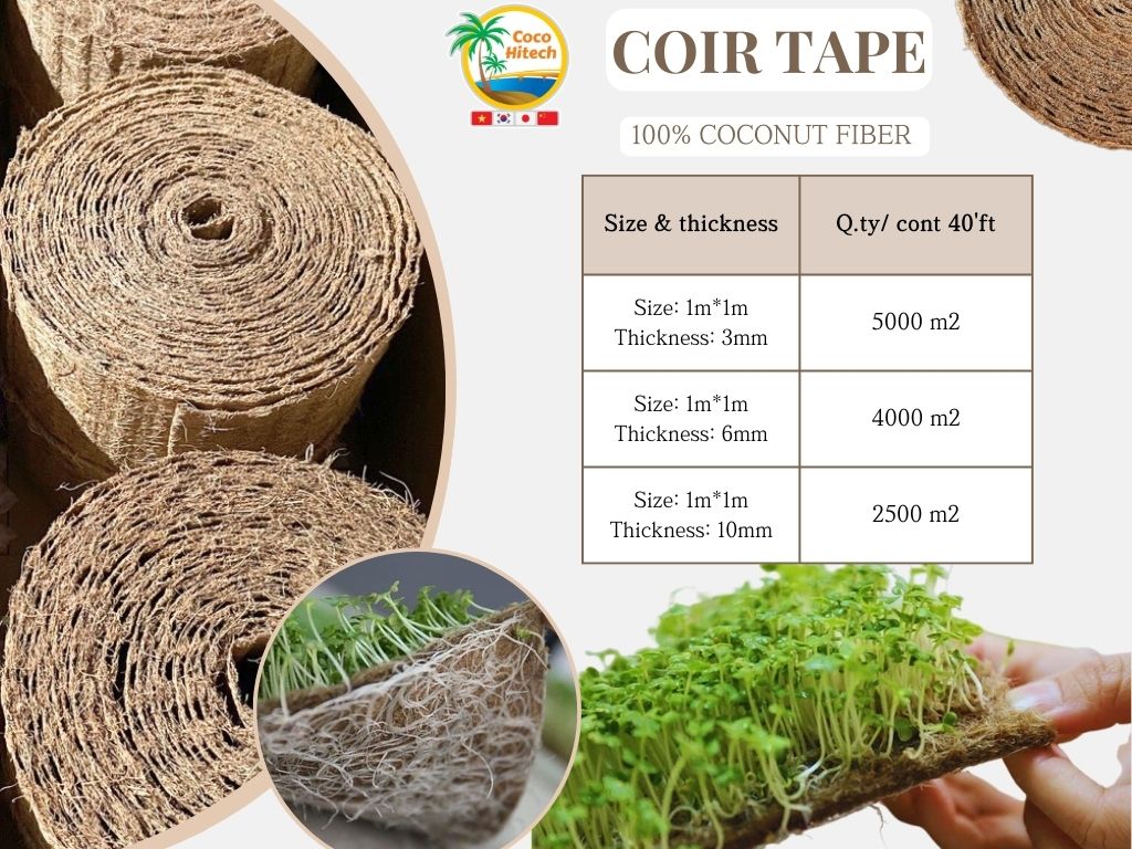 COCONUT COIR MAT FOR PLANTS COCO HITECH