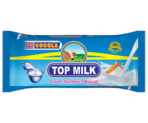 Top Milk Cream Sandwich Biscuit Cocola Food Products Limited