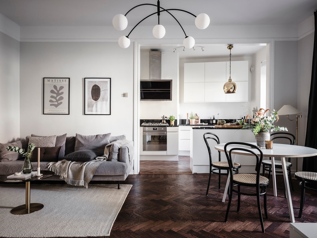 Small Kitchen And Living Room Together Design Matttroy