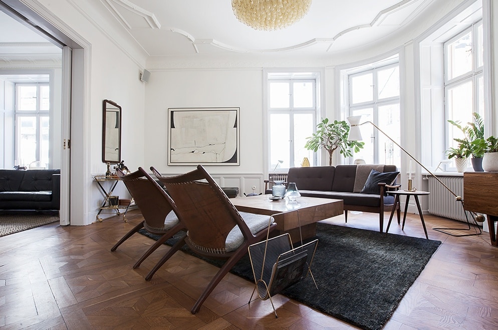 Mid century modern home in Stockholm COCO LAPINE DESIGNCOCO LAPINE DESIGN