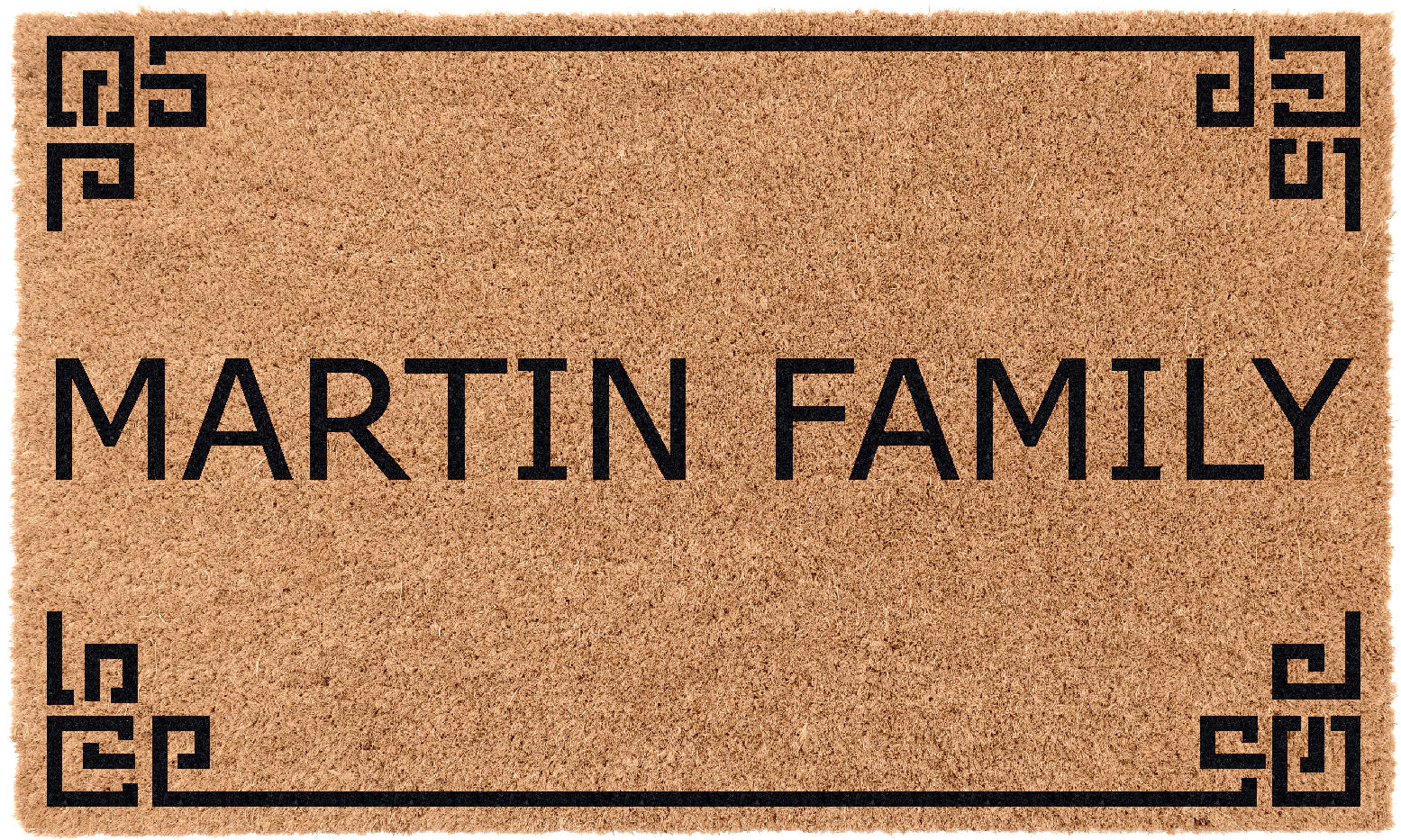 Mediterranean Personalized Coco Mats N More