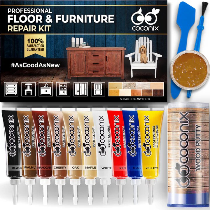 Coconix - Leather & Vinyl Repair Kit | Floor & Furniture Repair Kit