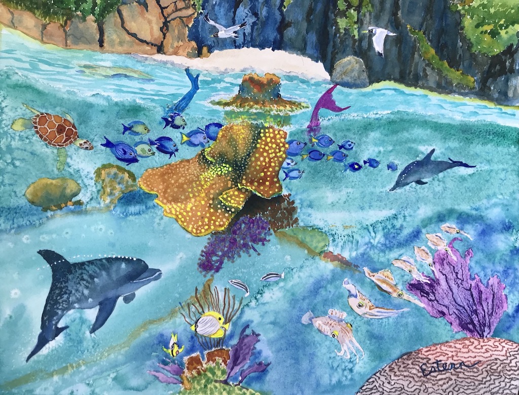 Mermaids Chair Coconut Coast Studios