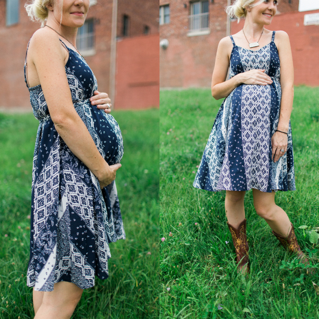 maternity fashion a fun summer dress