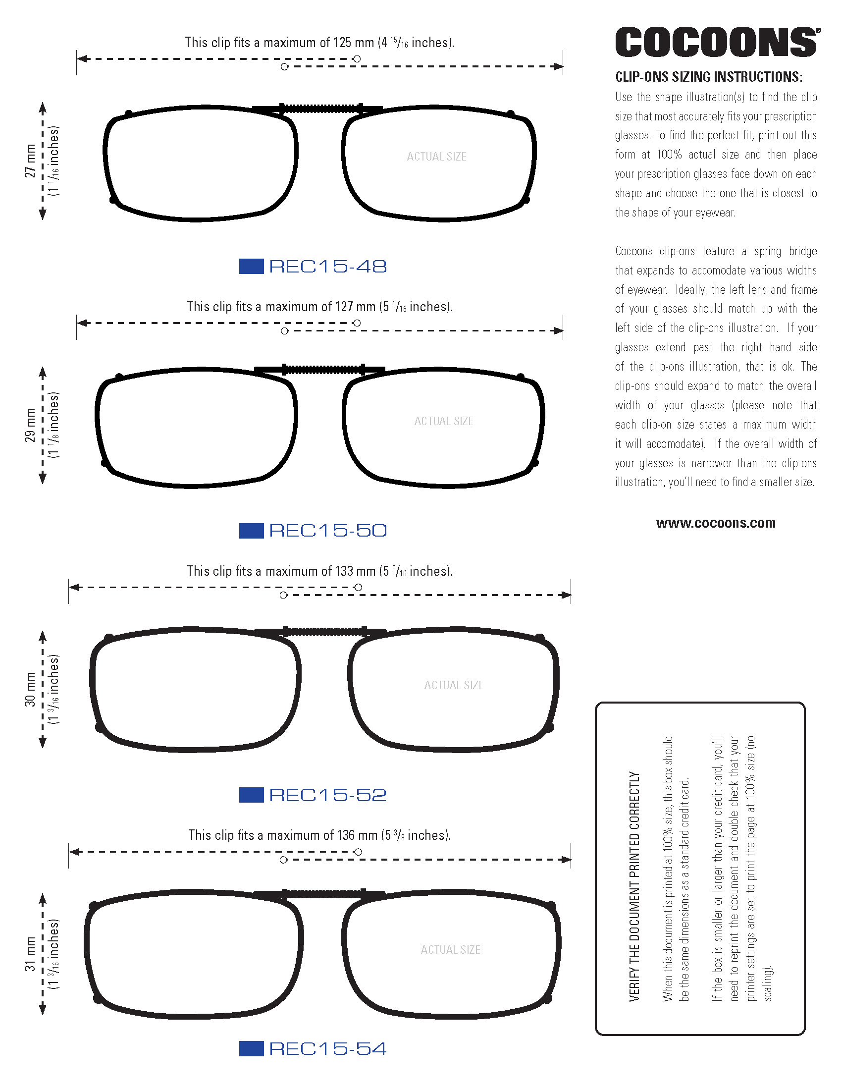 En particular apelación Transición clip on sunglasses size chart básico