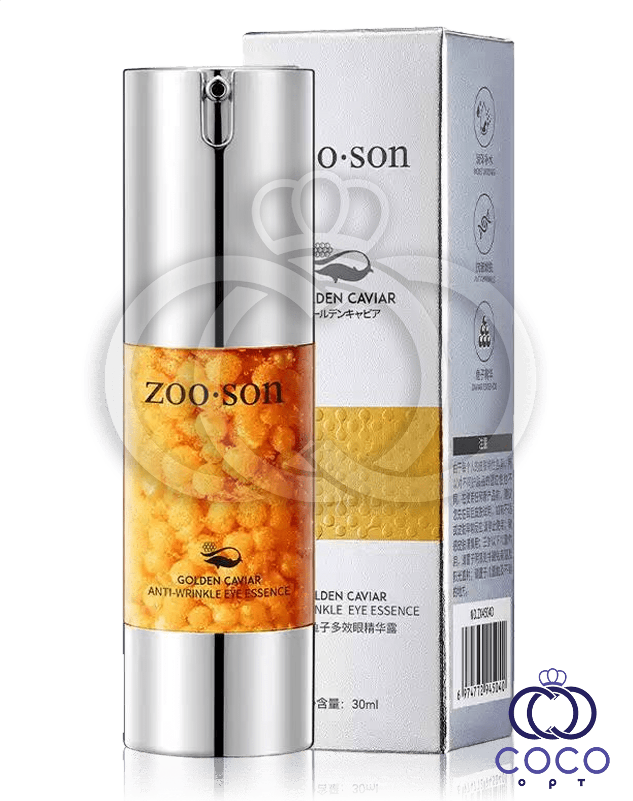 Сыворотка для глаз против морщин Zoo Son Golden Caviar Anti Wrinkle Eye