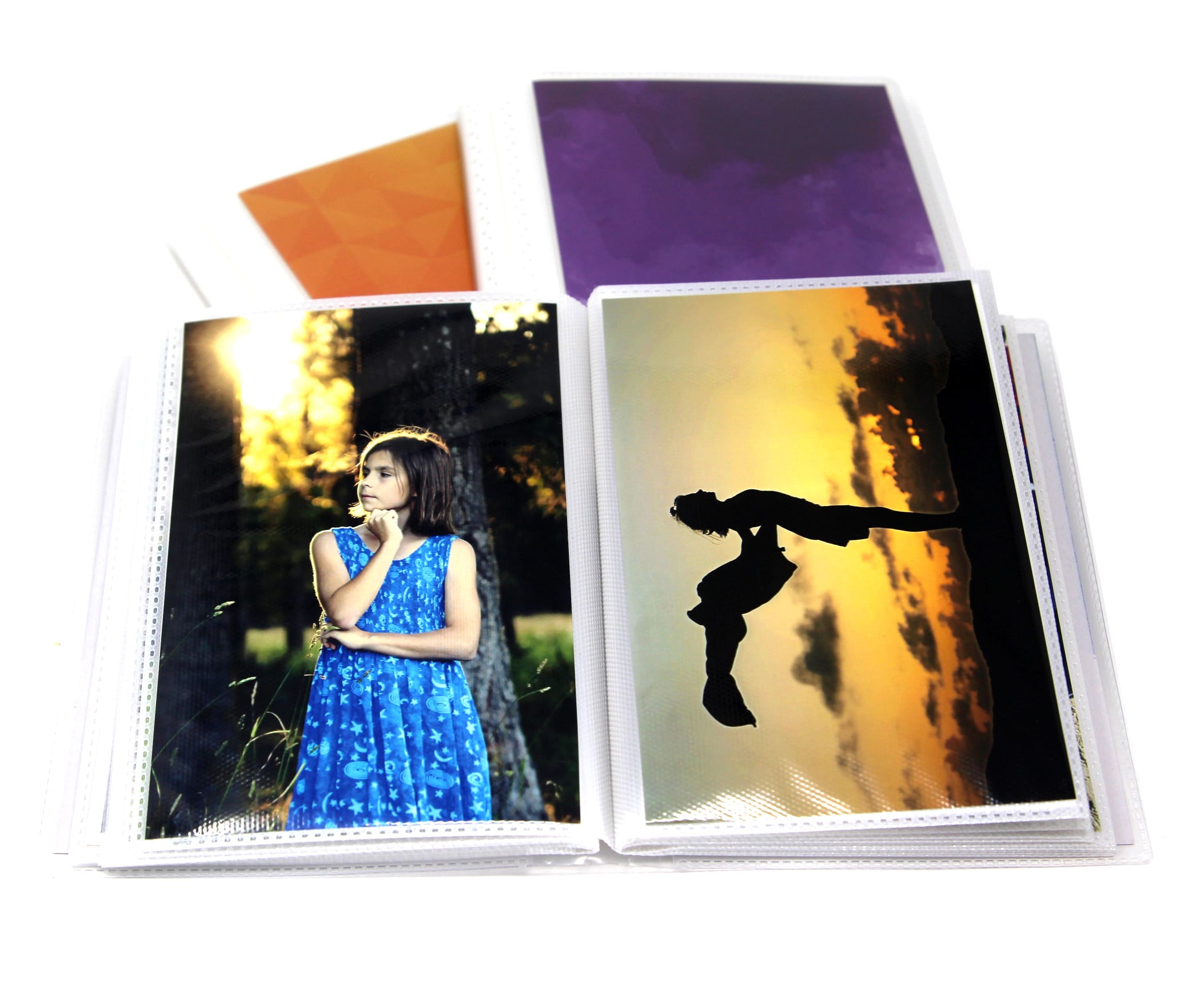 4 x 6 Photo Albums Pack of 3 Brights, Each Mini Photo Album Holds Up