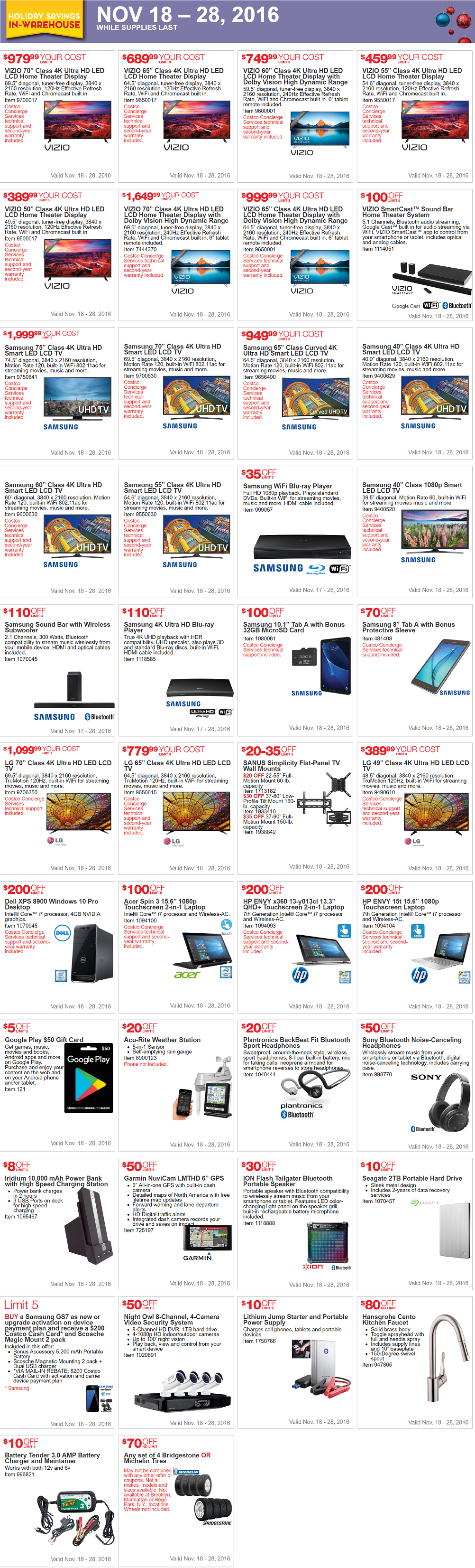 Costco Black Friday Tv Deals Canada