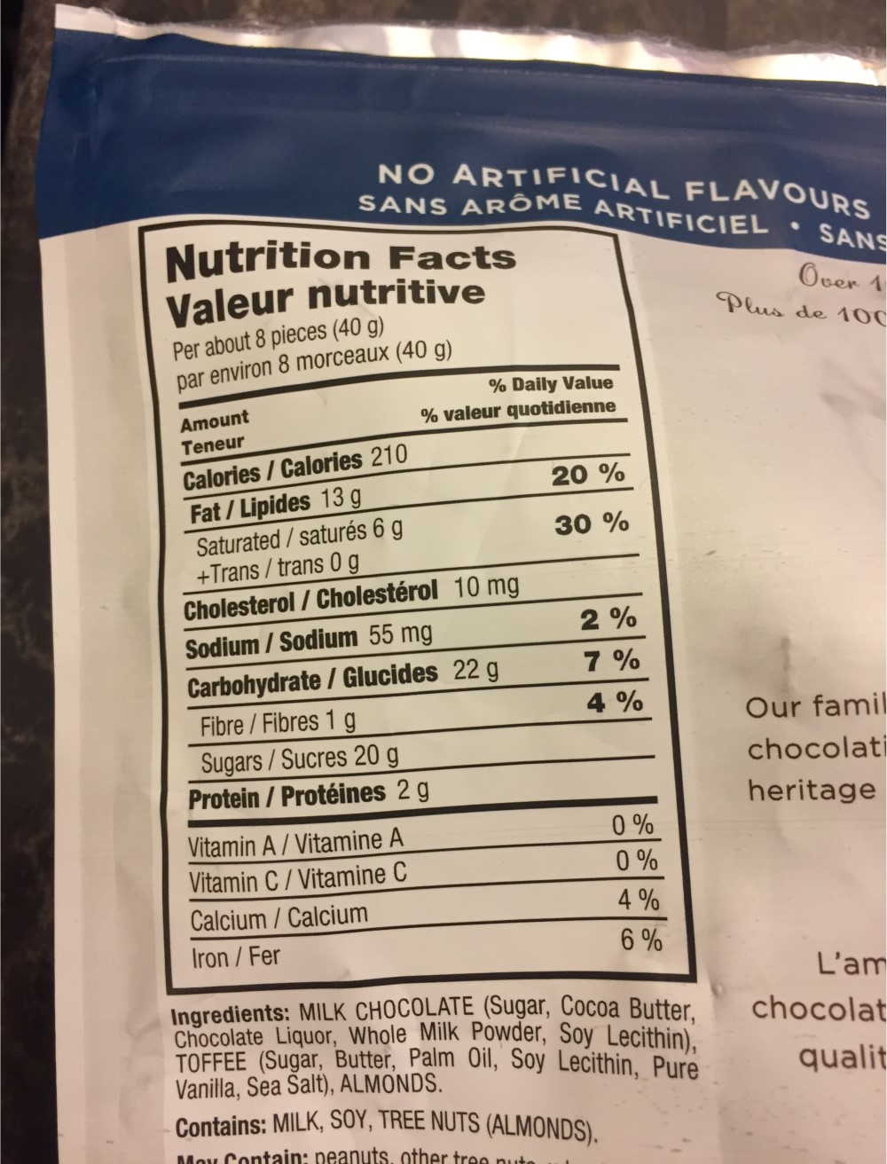 Costco Edward Marc Toffee Almonds Review Costco West Fan Blog
