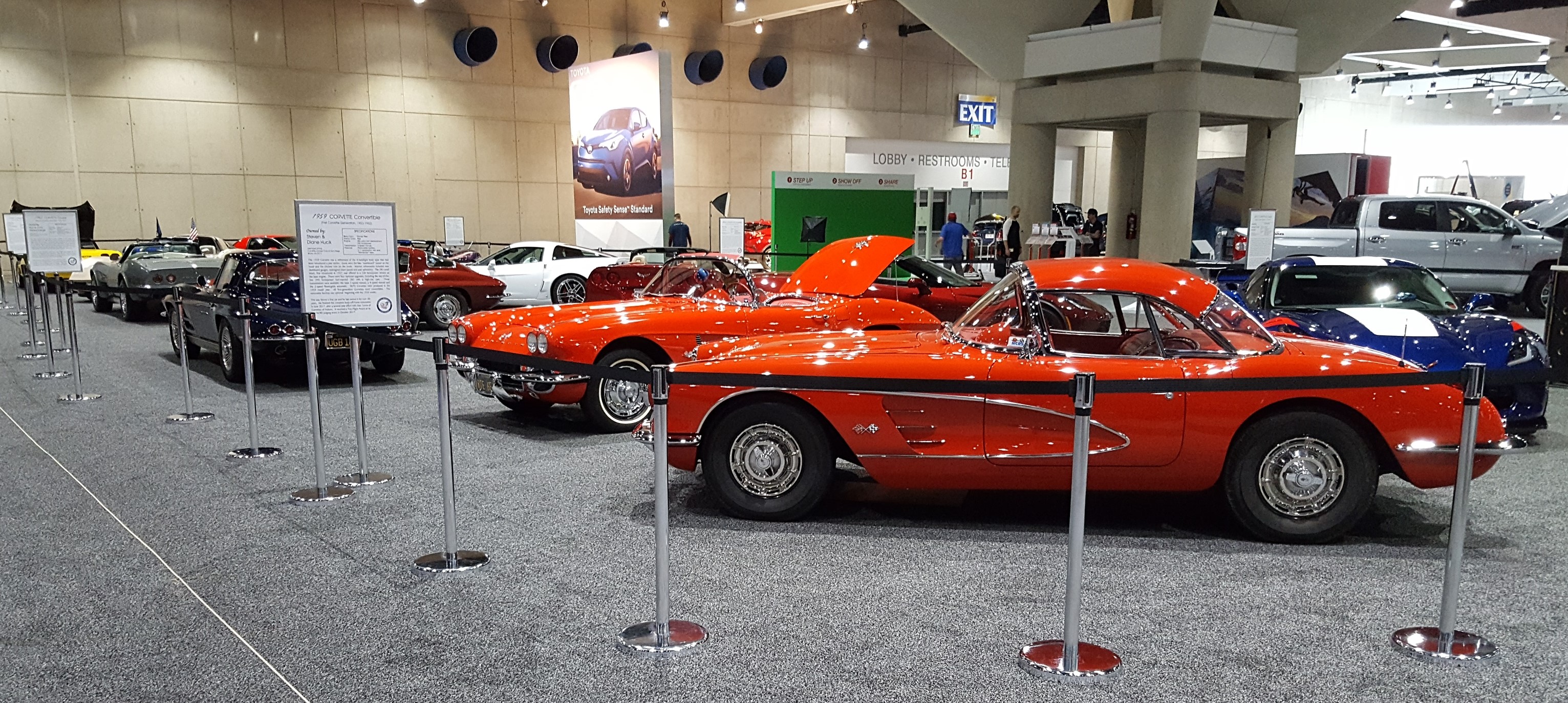 2019 San Diego International Auto Show TO Corvette Owners