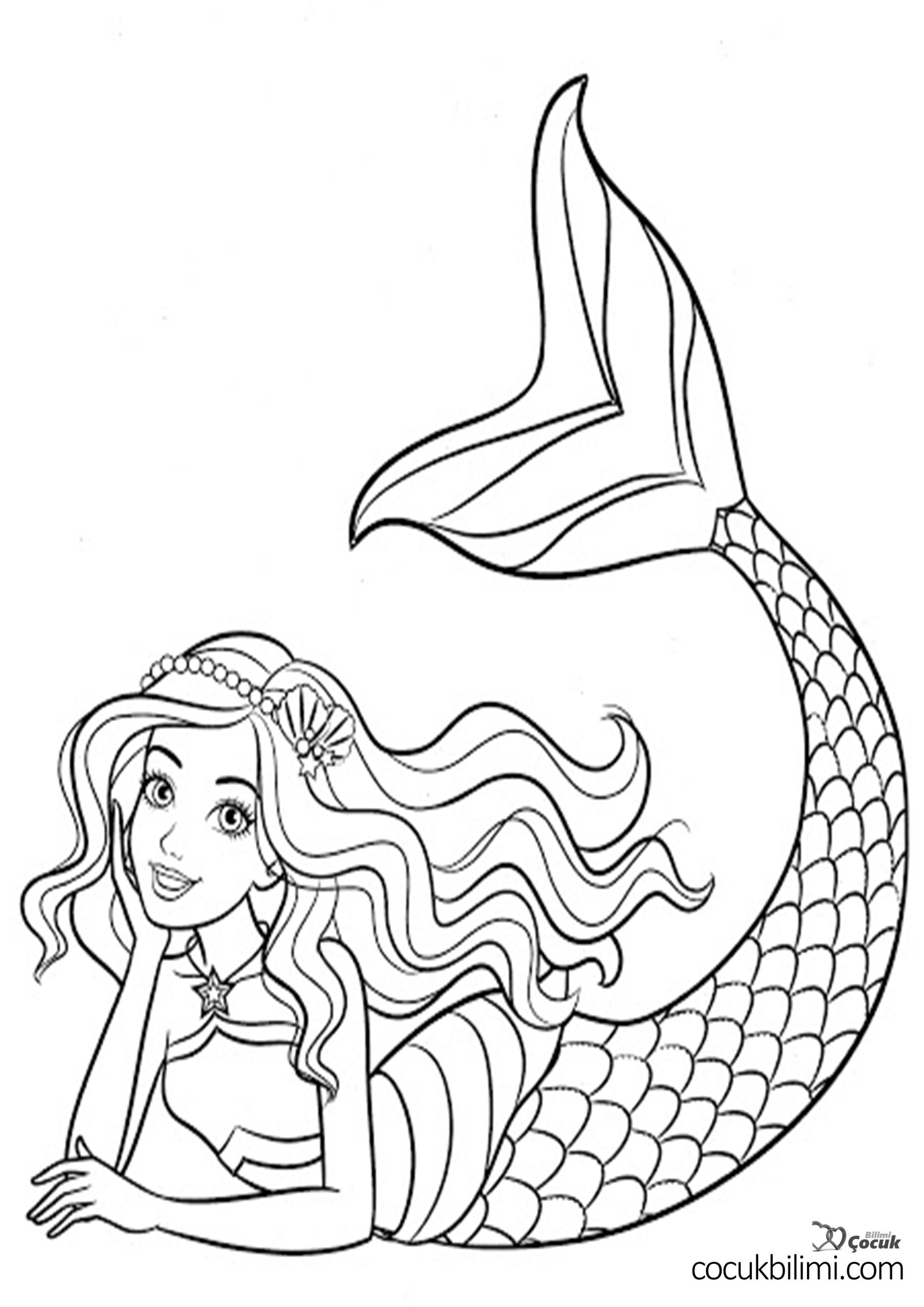 Barbie Boyama Sayfaları Çocuk Bilimi [İNDİR ve YAZDIR]