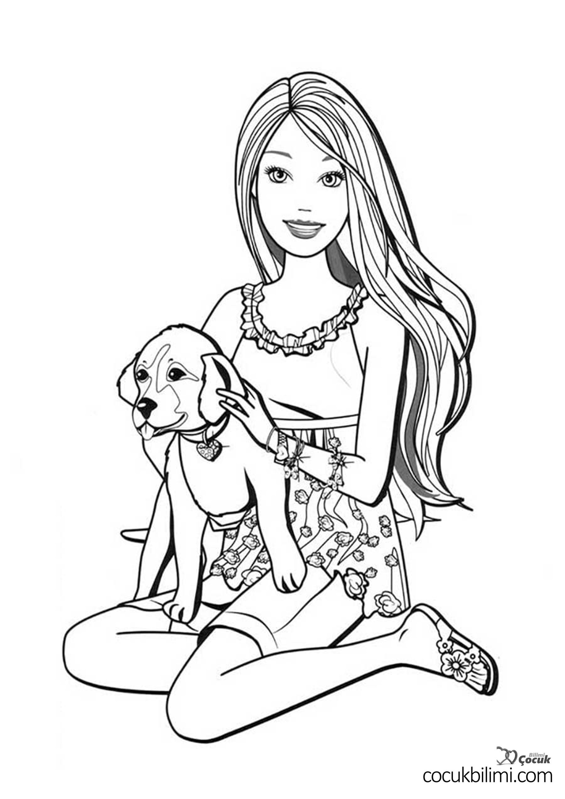 Barbie Resimleri Boyama