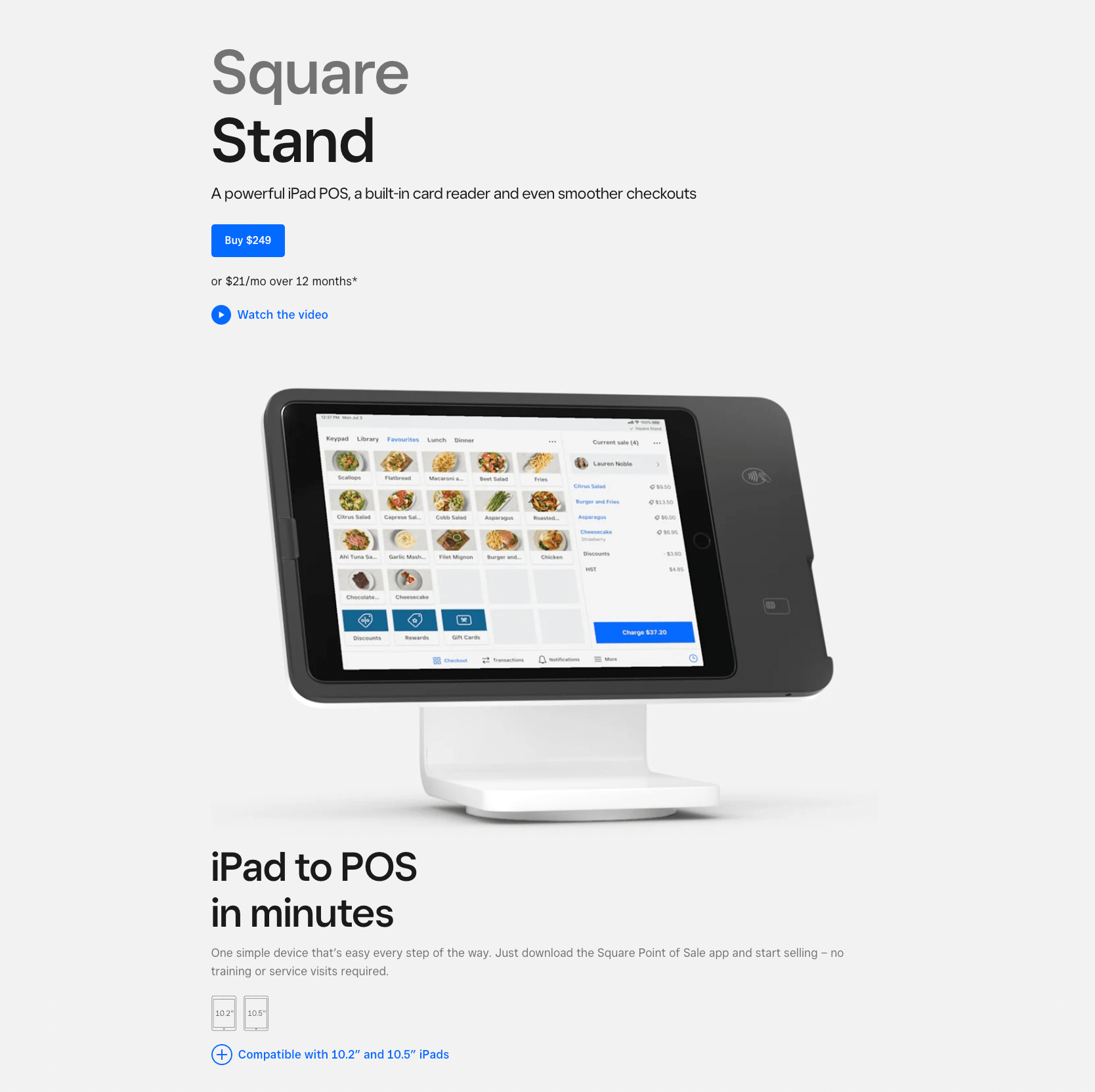 Square Stands Showpass