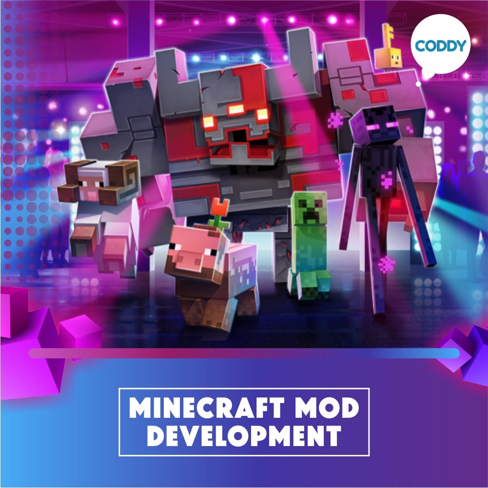 Course «Minecraft mod development» CODDY programming
