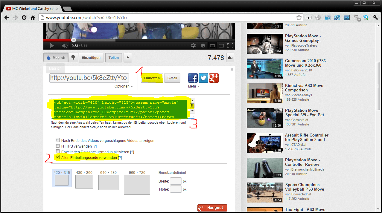 Anleitung Youtube Videos in PowerPoint 2010 Präsentation einbinden