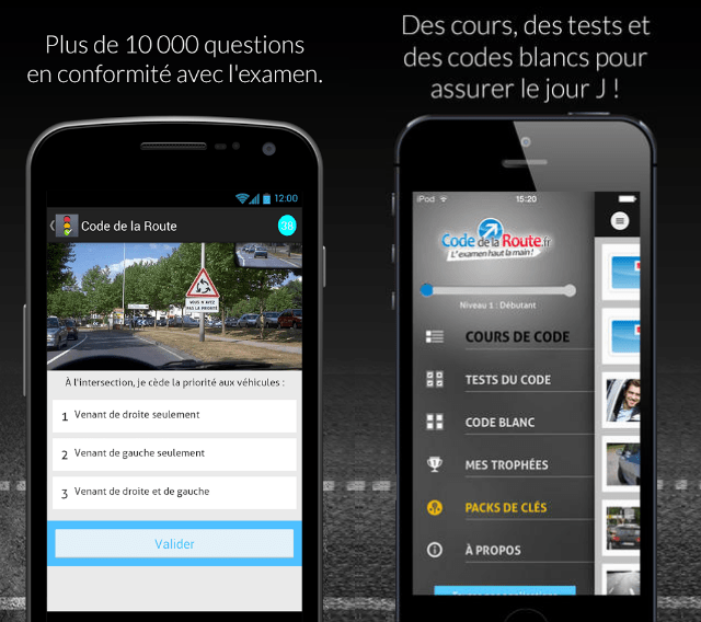 application mobile code de la route Code de la route gratuit