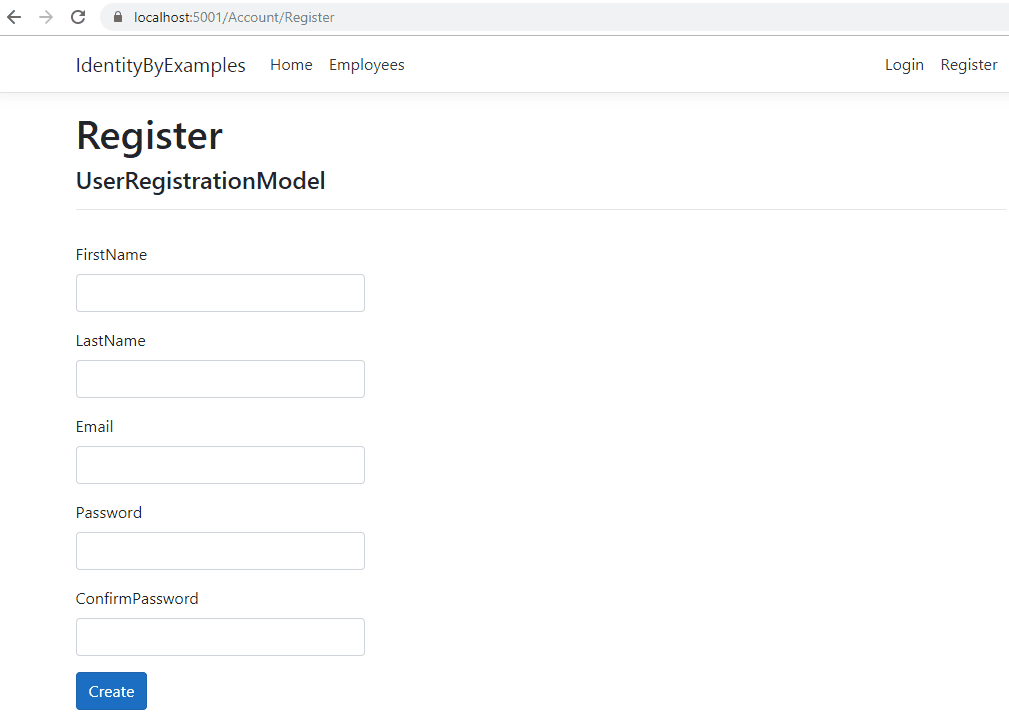 Email Confirmation with Core Identity LaptrinhX