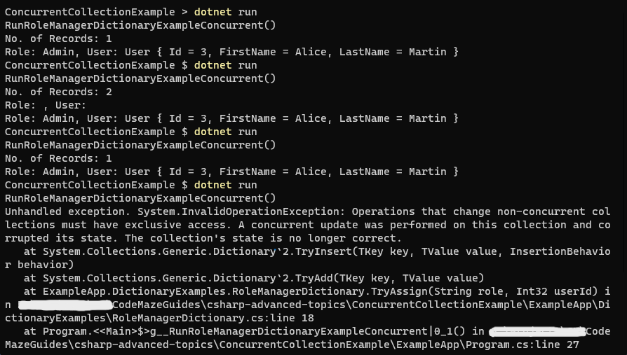 Concurrent Collections in C Code Maze