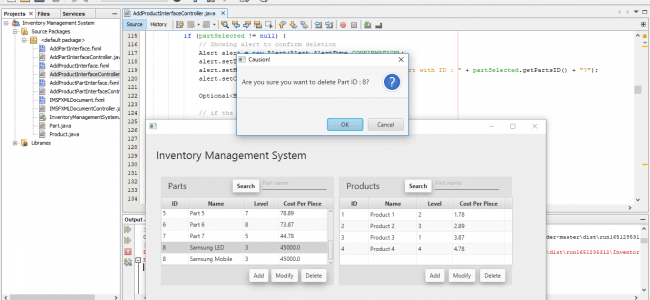 Inventory Management System In Java Using NetBeans With Source Code